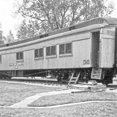 Photograph - The Sloman school car at Clinton, 1994