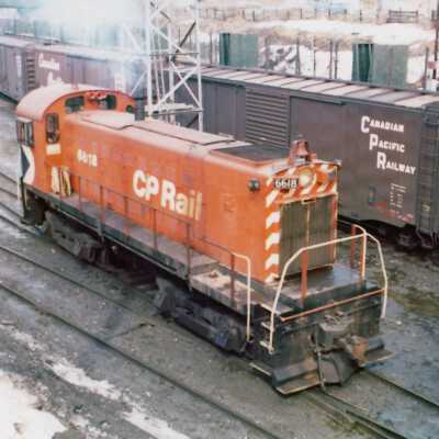 Photograph, Canadian Pacific Engine 6618