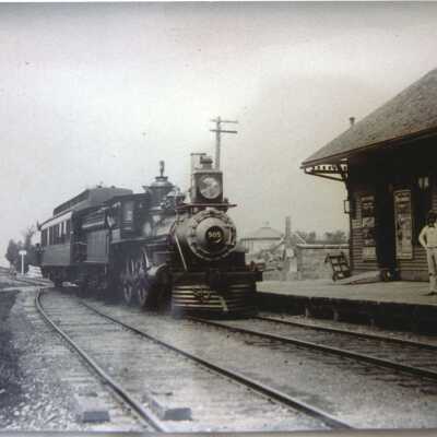 Photograph, CNR Meaford Station, Meaford, Ontario.