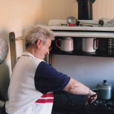 Photograph- Boxcar Home Kitchen