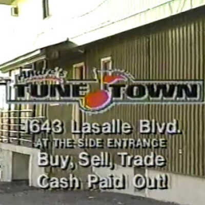 Video, Commercial, Andrés Tune Town, Sudbury, Ontario, 1996.