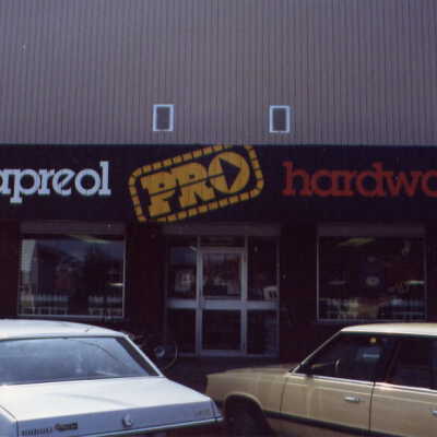 Photograph, Capreol Pro Hardware, Capreol, Ontario.