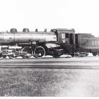 Photograph, CPR Locomotive 2700.