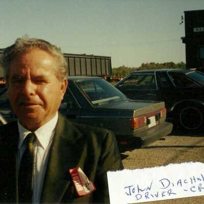 Photograph, John Diachuk, Driver, Crews.