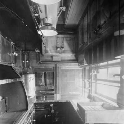 Photograph, Canadian National Railways (CNR) Café Car.
