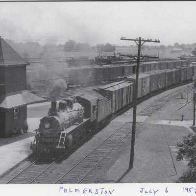 Photograph, CNR Station, Palmerston, Ontario, Canada.