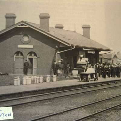 Photograph, CNR Station, Brampton, Ontario,