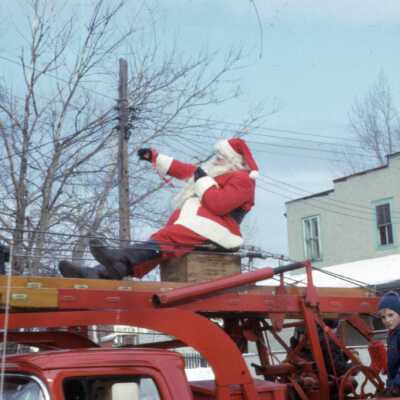 Photograph, Capreol Christmas Parade, 1965.
