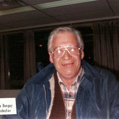 Photograph, Tom Bungay, Conductor.