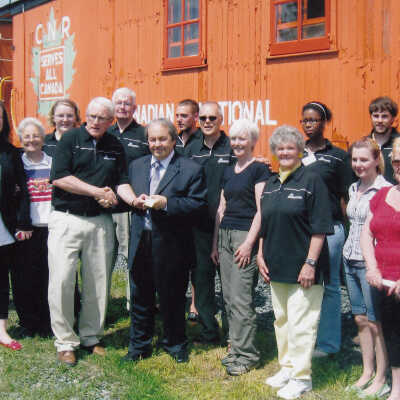 Photograph- Caboose Group Photo