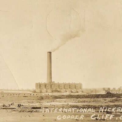 Photograph, INCO Smelter, Copper Cliff, Ontario.