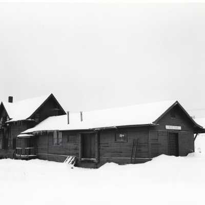 Photograph, CNR Station at Peace River