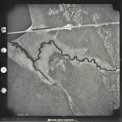 Photograph, Aerial Shots, Canadian National Railway, Unknown Location.