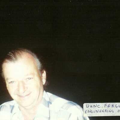 Photograph, Duncan Ferguson, Engineering Officer.
