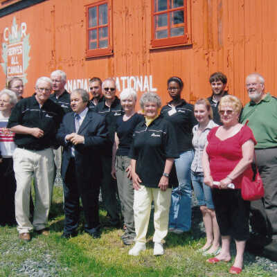 Photograph- Caboose Group Photo