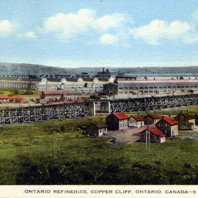 Photograph, Ontario Refineries, Copper Cliff.