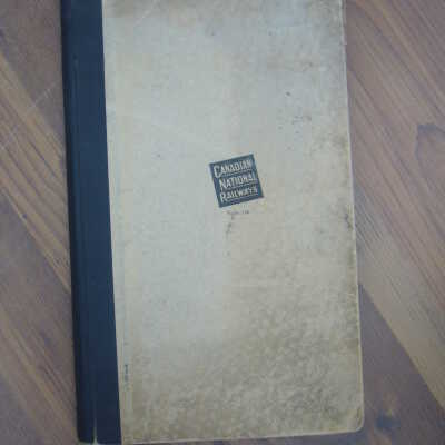 Canadian National Railways Train Orders c. 1950s