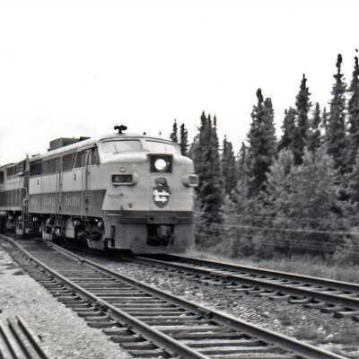 Photograph, CPR Locomotive 4014.