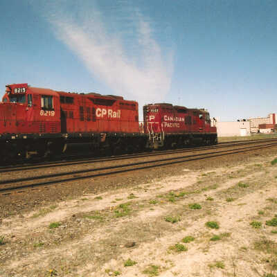 Photograph - CP Rail locomotive no. 8219