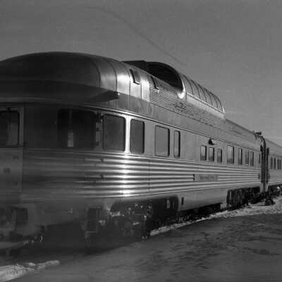 Photograph, VIA dome-observation car Tweedsmuir Park - Sudbury 7812.