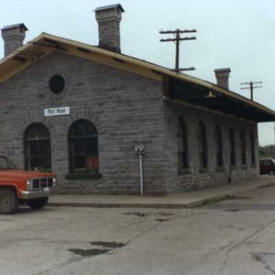 Photograph, CNR Station at Port Hope, Ontario.