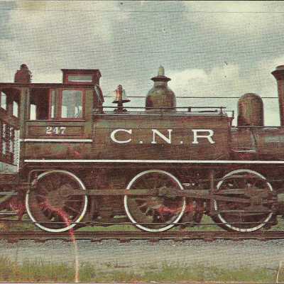 Photograph, CNR Locomotive 247