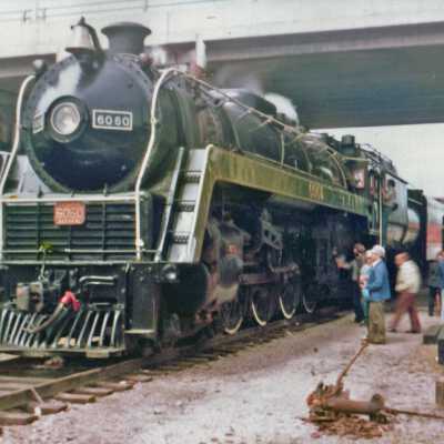 Photograph, Canadian National Northern Type Locomotive 6060