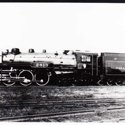 Photograph, CPR Locomotive 2813