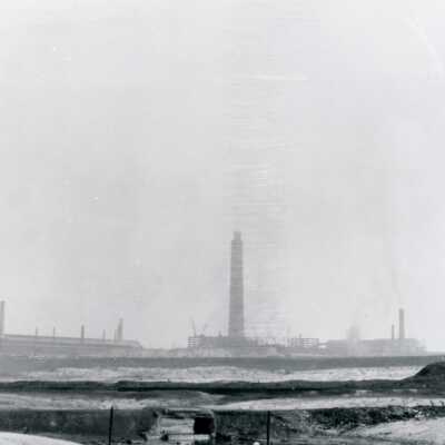 Photograph, Smelter, Copper Cliff, Ontario, August, 1929, National Photography Collection.