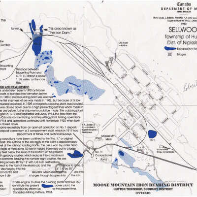 Document, "History of Exploration and Development" , Sellwood, Ontario.