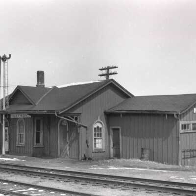 Photograph, CNR Lefroy Station.