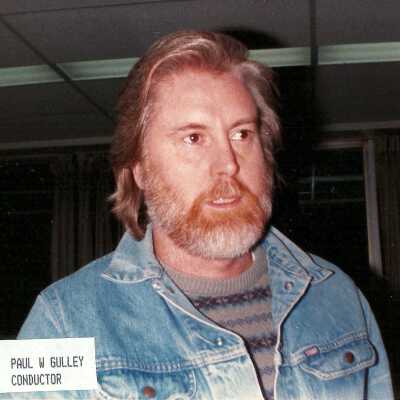 Photograph, Paul W. Gulley, Conductor.
