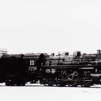 Photograph, CNR Locomotive 2758.