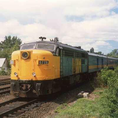 Photograph, VIA Locomotive 6776.