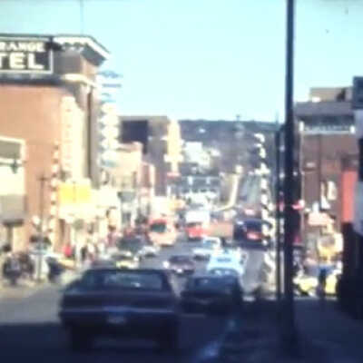 Video, Downtown Sudbury, early 1970s.
