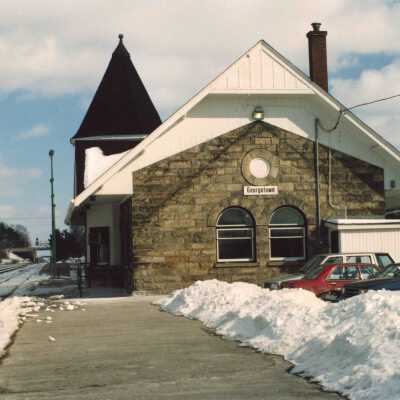 Photograph, CNR Station, Georgetown, Ontario.