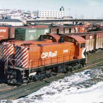 Photograph, Canadian Pacific Engine 7092 and 7094