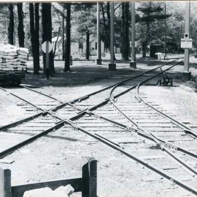 Photograph, Rail System, Nobel, Ontario, Explosives Plant.