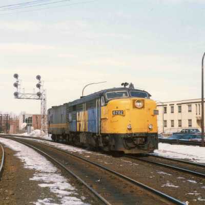 Photograph, VIA Locomotive 6782.