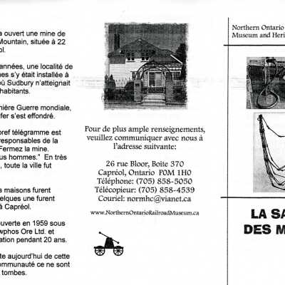 Document, La Salle des Mines Brochere.