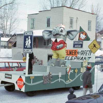 Photograph, Capreol Christmas Parade, 1965.