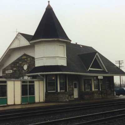 Photograph, CNR Station, Georgetown, Ontario.