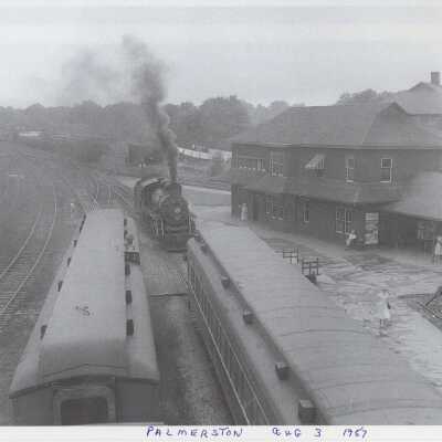 Photograph, CNR Station, Palmerston, Ontario, Canada.