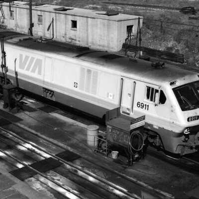 Photograph, VIA Locomotive 6911.