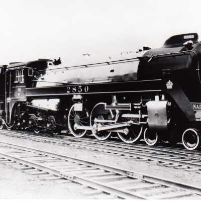Photograph, CPR Locomotive 2850.