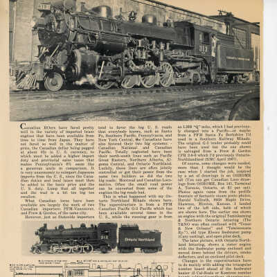 ONR Model Railroad Article in Railroad Magazine by Bill Schopp, August 1968