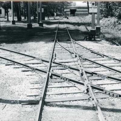 Photograph, Rail System, Nobel, Ontario, Explosives Plant.