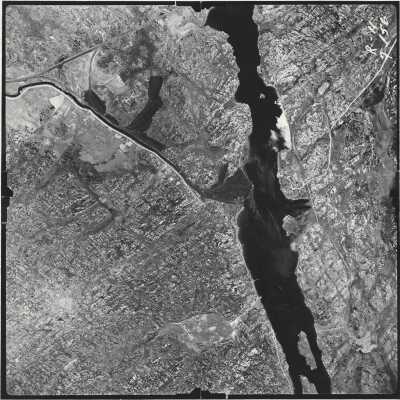 Photograph, Aerial Shots, Canadian National Railway, Unknown Location.
