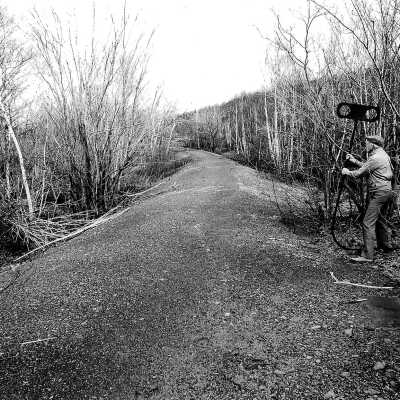 Photograph, Abandoned Frood Mine Spur to Mond Nickel's Frood Mine.