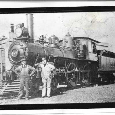 Photograph - Grand Trunk locomotive 1323 at Depot Harbour